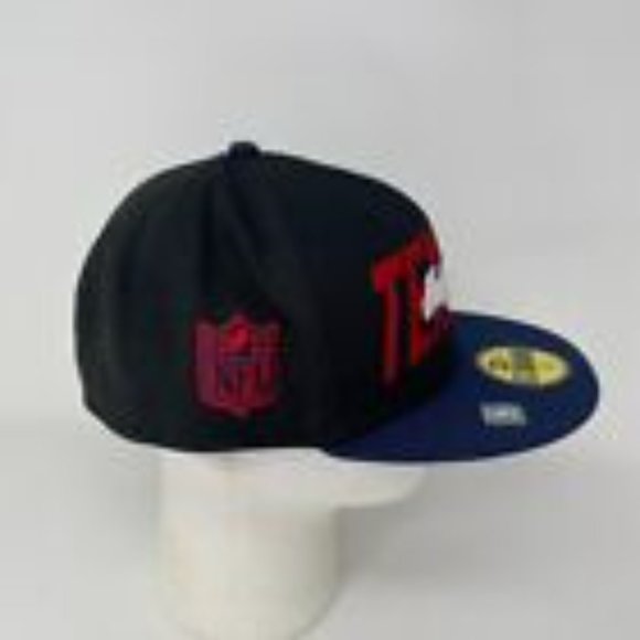 Houston Texans 2022 Draft Fitted Hat 8 NFL Football Script - Picture 5 of 8